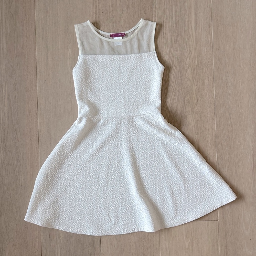 Aqua Girls Party Dress